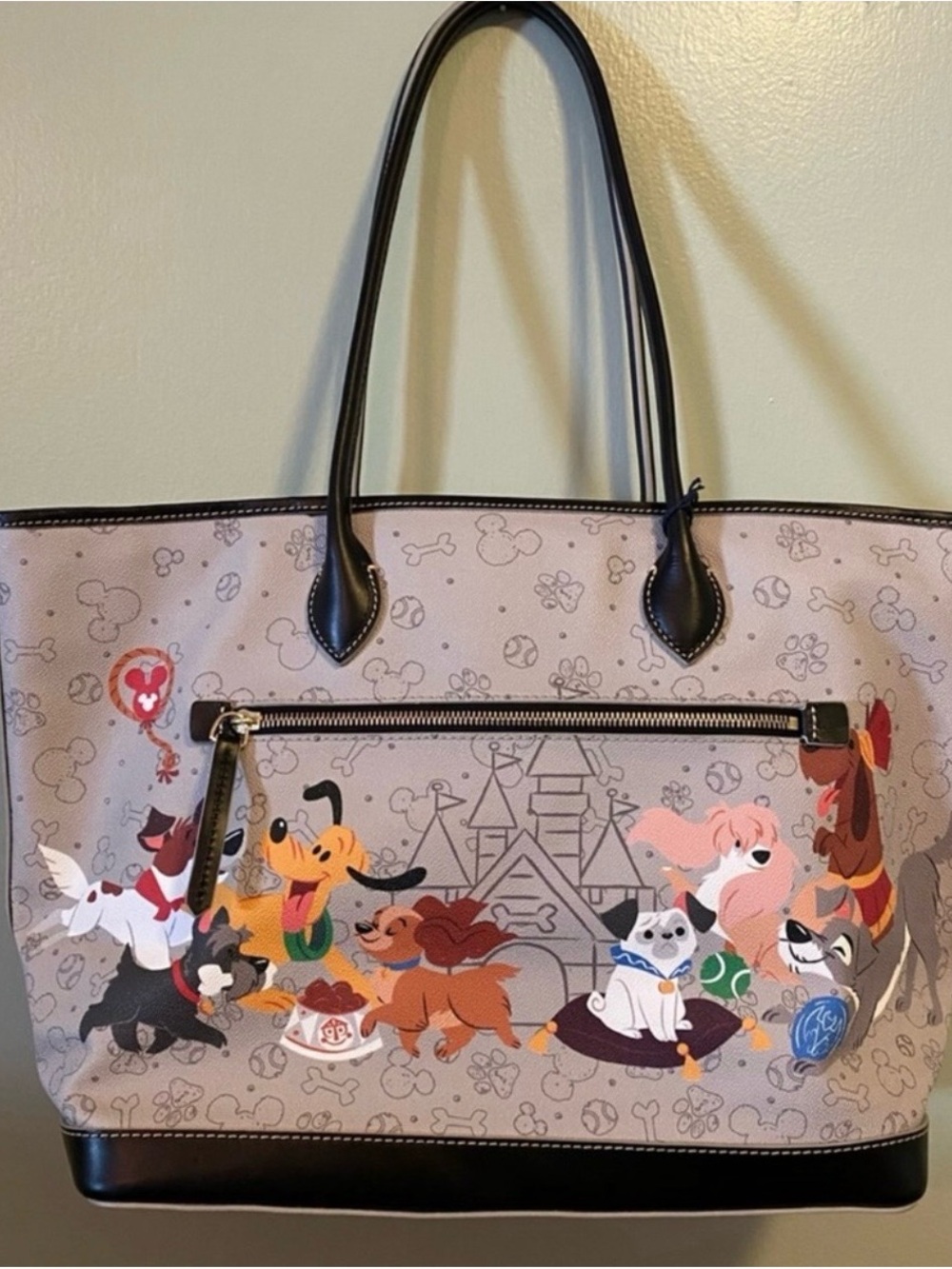 Dooney & Bourke Disney Dogs Tote - Picture 8 of 12